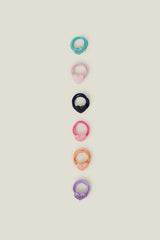 12-Pack Girls Heart Hair Bands