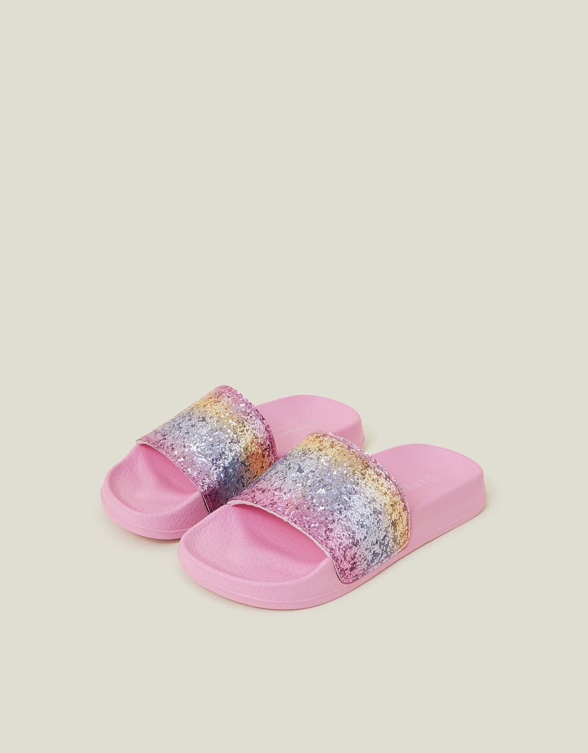 Girls Ombre Metallic Ballet Flats
