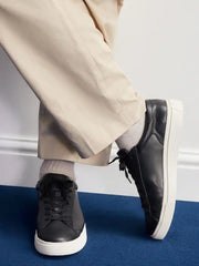 Black Smart Casual Longline Trainers