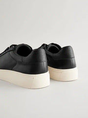 Black Smart Casual Longline Trainers