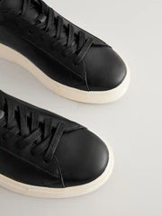 Black Smart Casual Longline Trainers