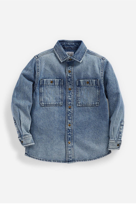 Long Sleeve Denim Shirt NEXT UK