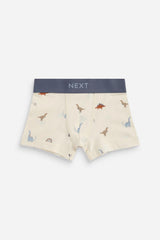 Blue/Grey Dinosaur Trunks 5 Pack NEXT UK