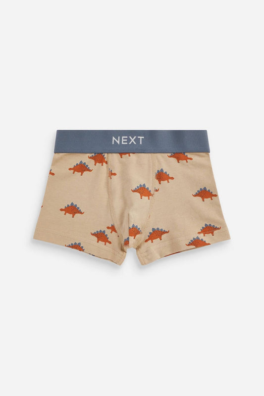 Blue/Grey Dinosaur Trunks 5 Pack