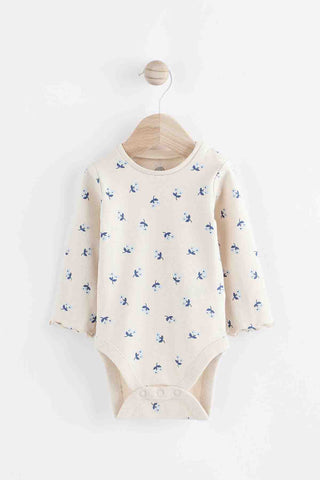 Denim Baby Dungaree and Long Sleeve Bodysuit Set