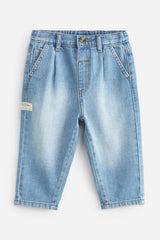 Light Blue Denim Pleat Front NEXT UK