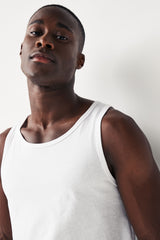 White 100% Cotton Layering Vests 5 Pack