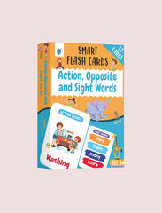 SMART FLASH CARDS-ACTION ,OPPOSITE, AND SIGHT WORDS