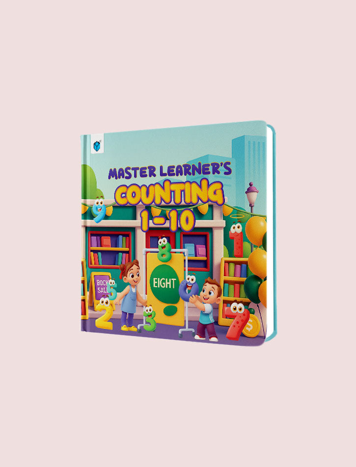 MASTER LEARNER'S-COUNTING 1 TO 10 (Padded)
