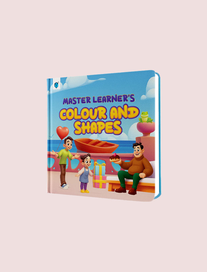 MASTER LEARNER'S-COLOUR AND SHAPES (Padded)