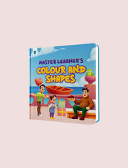MASTER LEARNER'S-COLOUR AND SHAPES (Padded)