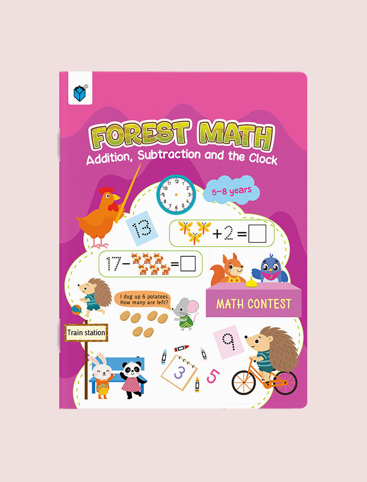 FOREST MATH - ADDITION, SUBTRACTION AND THE CLOCK