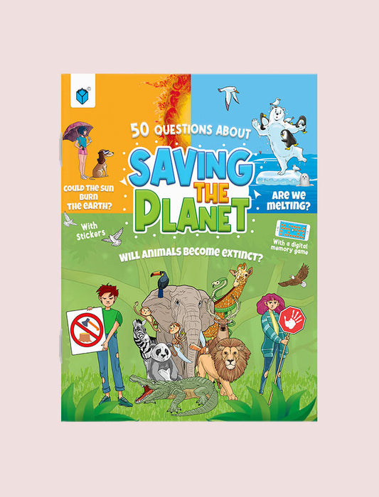 50 QUESTIONS ABOUT-SAVING THE PLANET WITH STICKERS