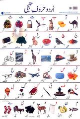 PARAMOUNT WALL CHART-URDU HUROOF-E-TAHAJJI