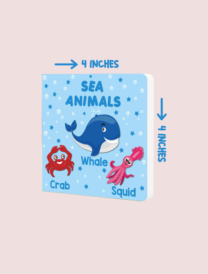 PARAMOUNT LITTLE HAND'S BOARD BOOK SEA ANIMALS