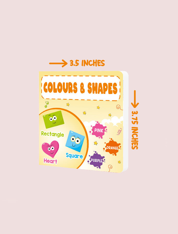 MY TINY BOARD BOOKS-COLOURS & SHAPES