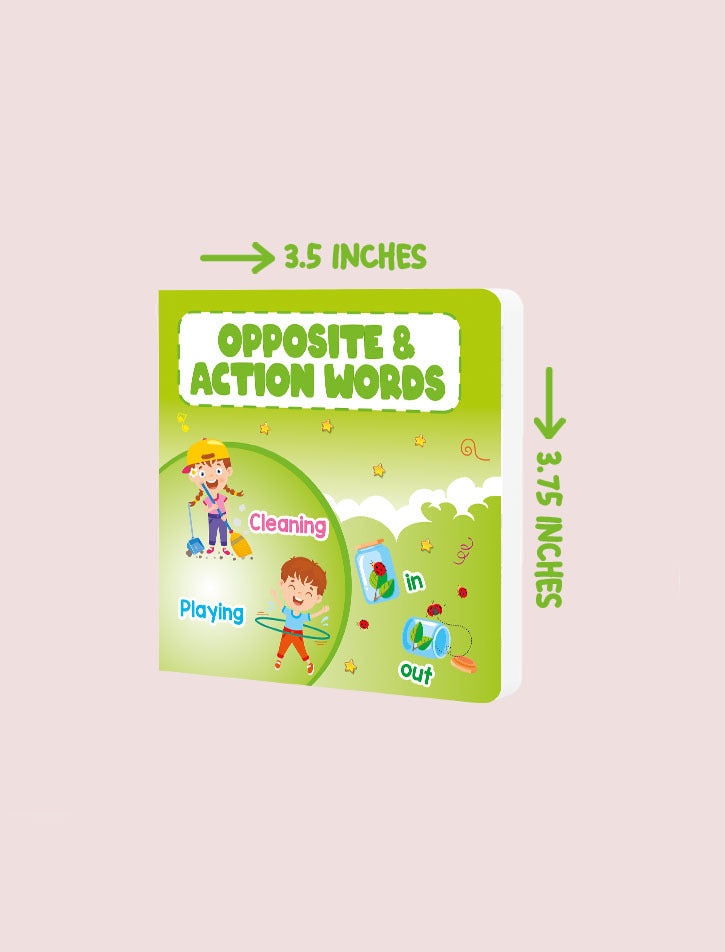 MY TINY BOARD BOOKS-OPPOSITE & ACTION WORDS