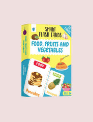 SMART FLASH CARDS-FOOD, FRUITS & VEGETABLES