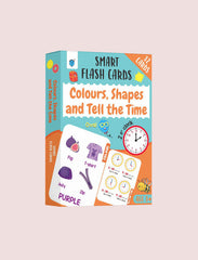 SMART FLASH CARDS-COLOURS, SHAPES & TELL THE TIME