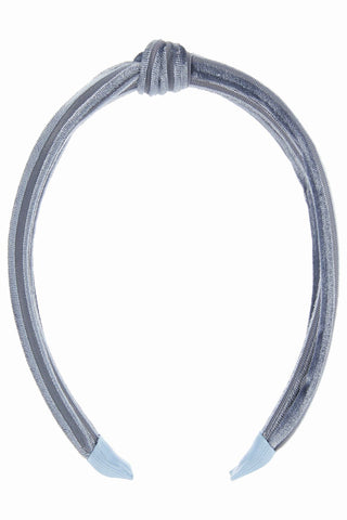 Slim Velvet Knot Headband