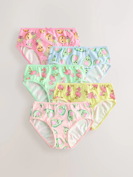 Multi Briefs 5 Pack (1.5-16yrs)