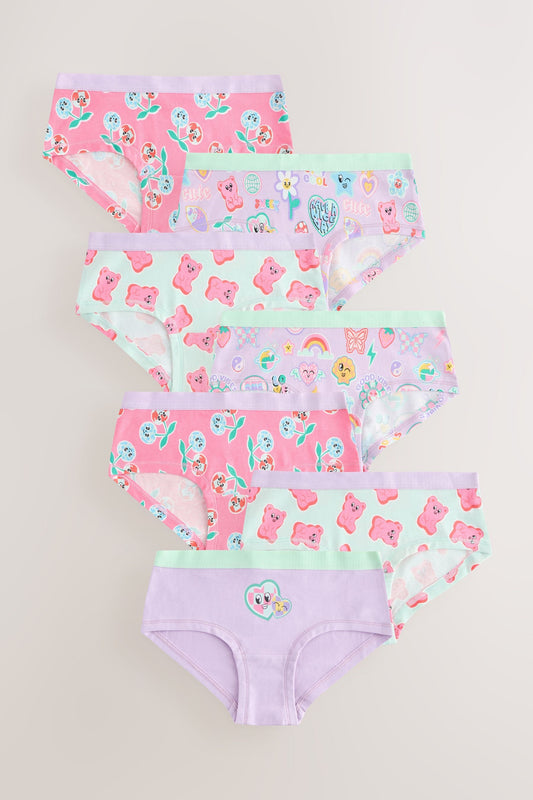 NEXT - NCNSR-Underwear-Lilac/Teal Hipster Briefs