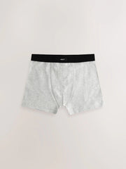 Grey Soft Waistband Trunks 5 Pack (1.5-16yrs)