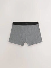 Grey Soft Waistband Trunks 5 Pack (1.5-16yrs)