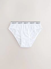 Black/White/Grey Bikini Briefs 7 Pack (5-16yrs)