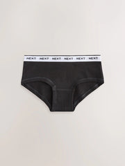 Black/Grey/White Hipsters 7 Pack (2-16yrs)