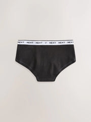 Black/Grey/White Hipsters 7 Pack (2-16yrs)