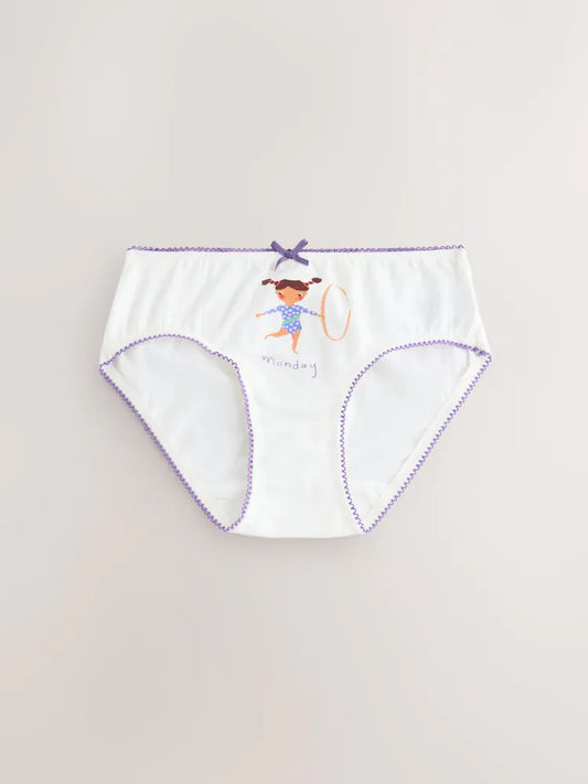 White Briefs 7 Pack (1.5-12yrs)