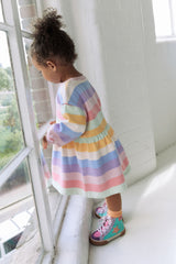 NEXT - LS SWT RAINBOW STRP