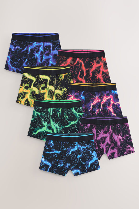 NEXT - NCNUI-Underwear-Multi Lightning Print Boxers