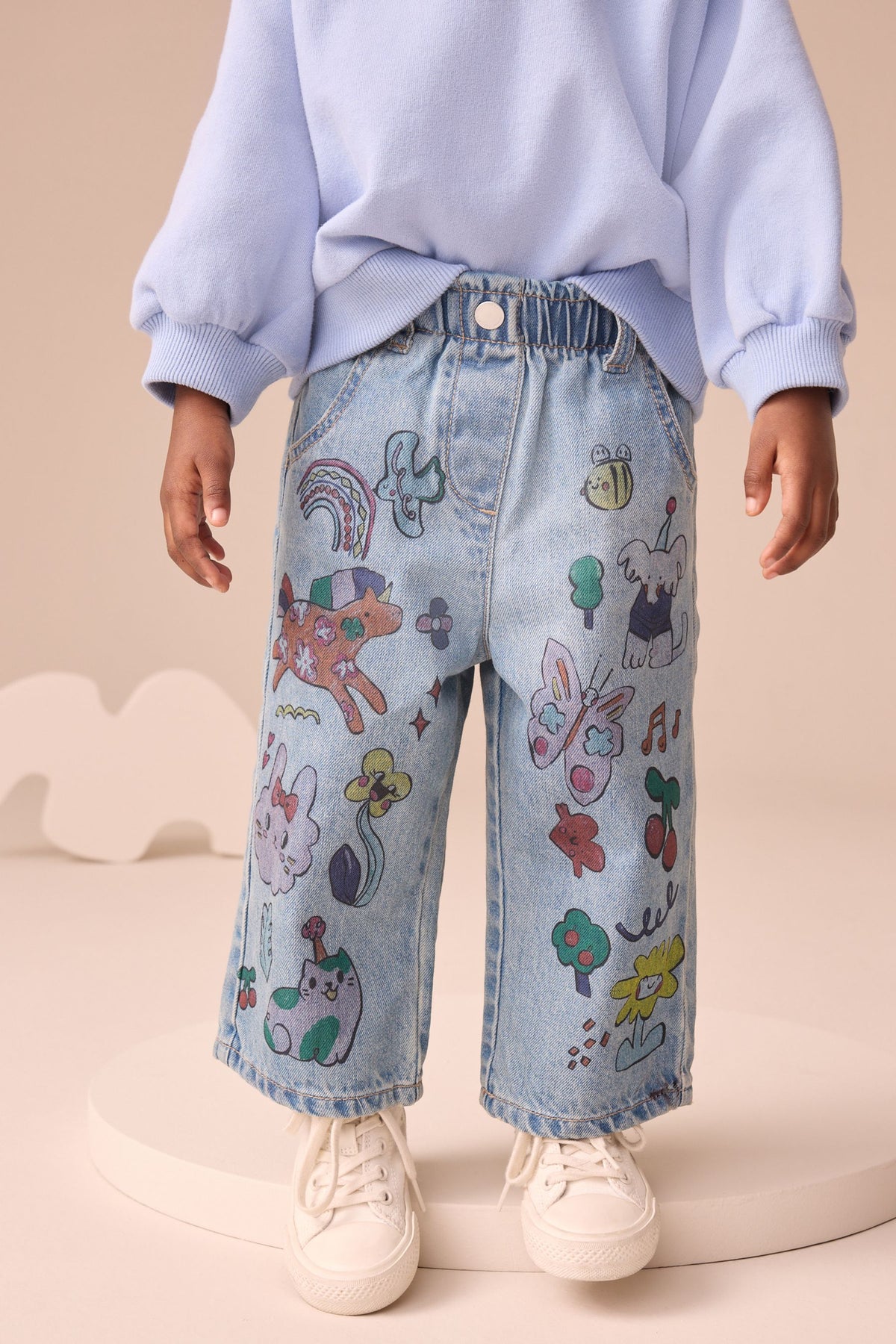 NEXT - DOODLE BRIGHT JEAN