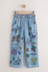 NEXT - DOODLE BRIGHT JEAN