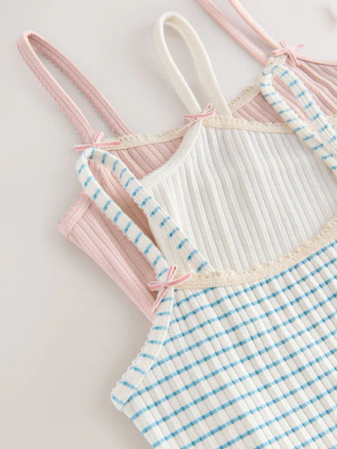 NEXT - NCNSR-Underwear-Cream Strappy Textured