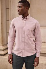 Pink Soft Touch Oxford Long Sleeve Shirt