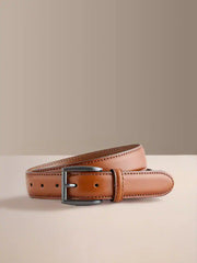 Tan Brown Signature Formal Belt