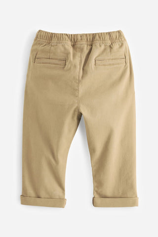 Loose Fit Pull On Chino Trousers