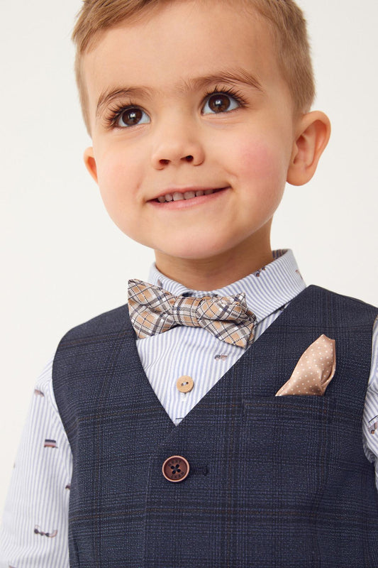 Waistcoat Set With Shirt & Bow Tie NEXT UK