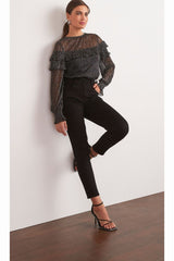 Black Lift- Slim And Shape Mom Jeans