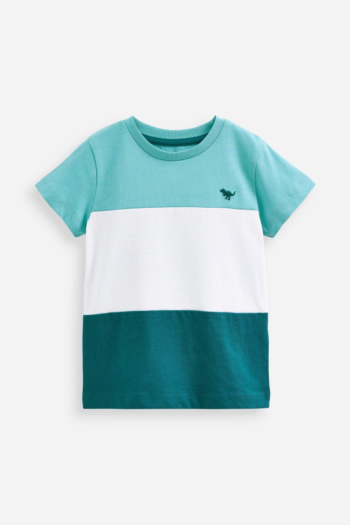 Short Sleeve Colourblock T-Shirt