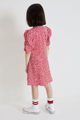 Ruched Sleeve Dress NEXT UK