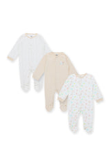 3-Pcs-Footed Sleeper Neutral Cotton candy Pakistan
