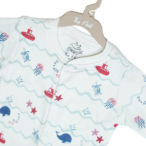 Under the sea full length sleeping suit | Suits & Sets | The nest clothing