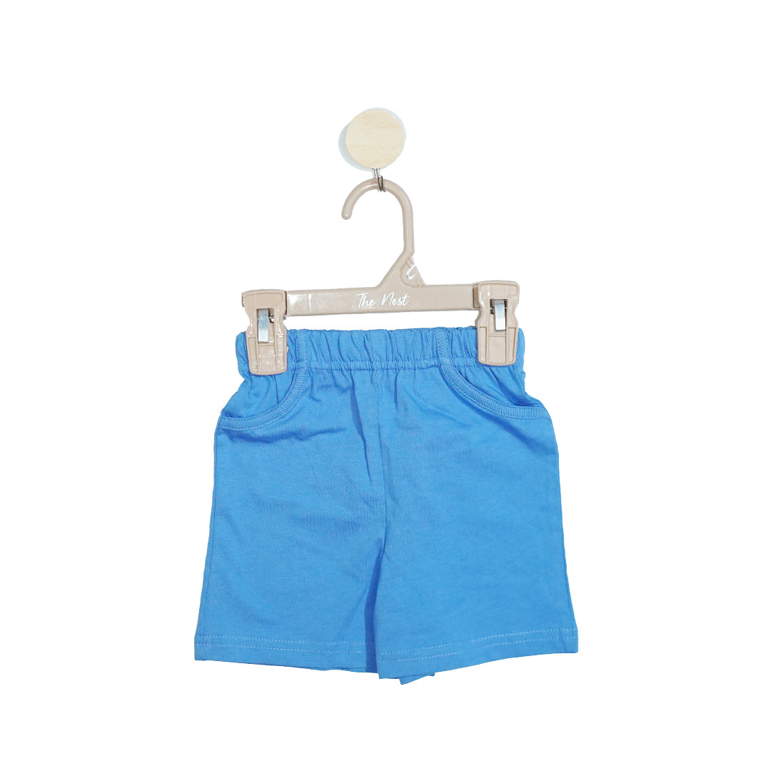 Fiesty blue Short | Pants - Leggings - Shorts & Capri | The nest clothing