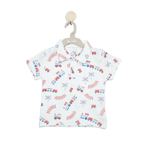 Cars and tracks set of 3 polos | Tops & T-Shirts | The nest clothing