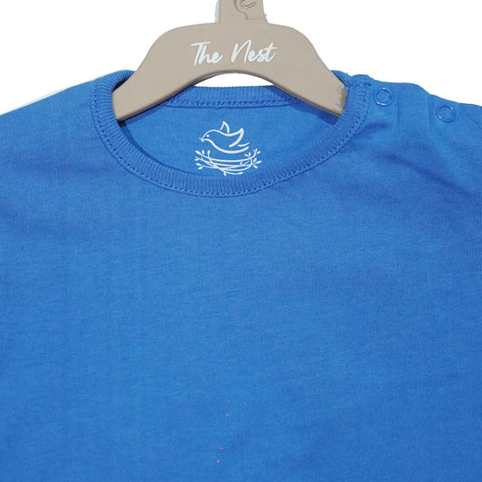 Fiesty blue Short Sleeve T-Shirt | Tops & T-Shirts | The nest clothing