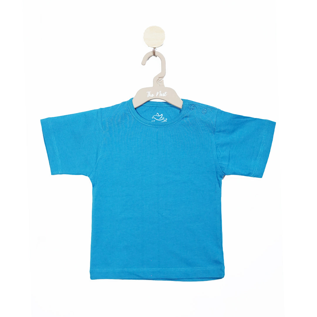 Fiesty blue Short Sleeve T-Shirt | Tops & T-Shirts | The nest clothing